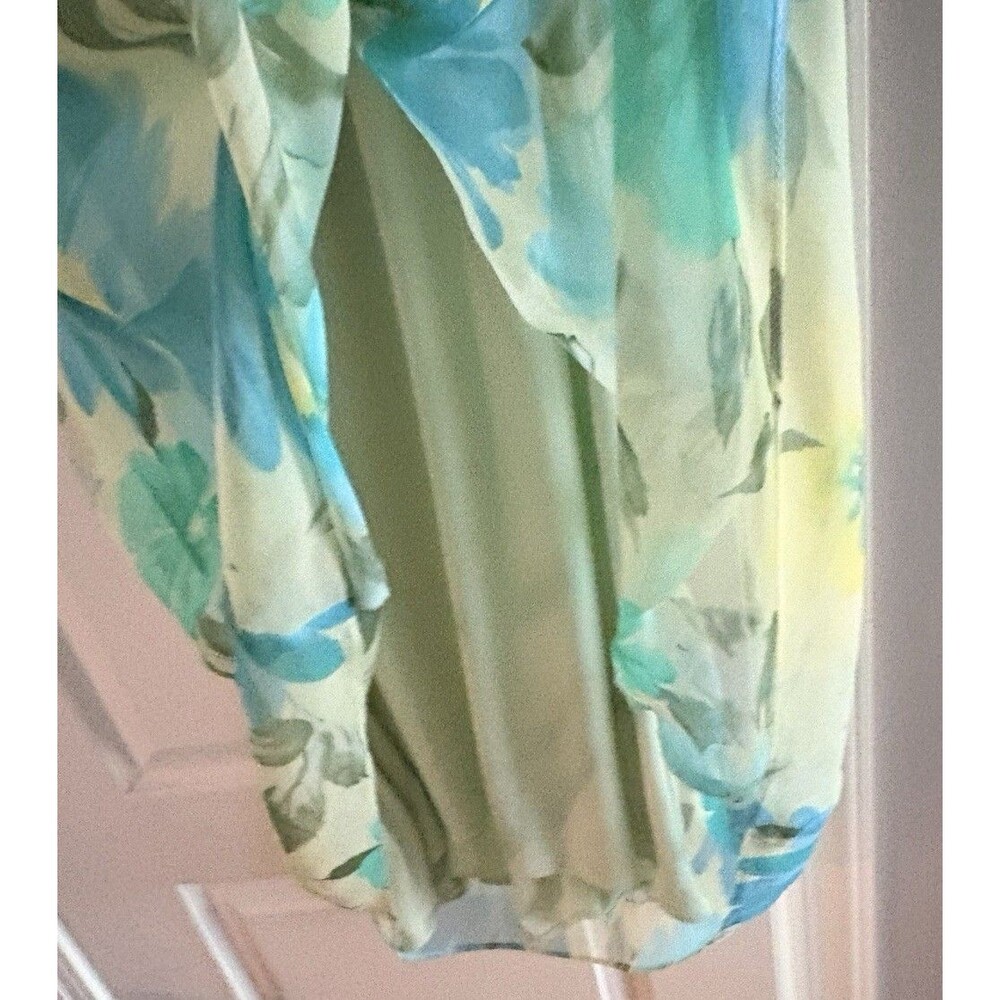 Sherri Martin VTG Pastel Size  18W  Formal Midi Chiffon Fully Lined Formal Dress - Picture 8 of 16